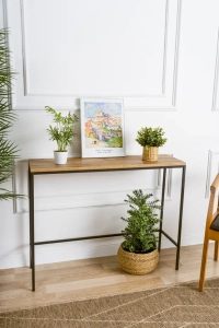 Canvas Meşe Metal Dresuar